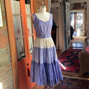 Vintage pleated dress